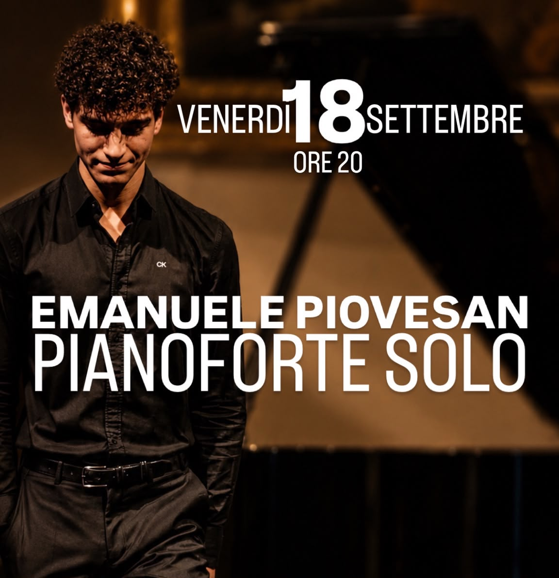 Emanuele Piovesan Piano Solo, 18 settembre 2026