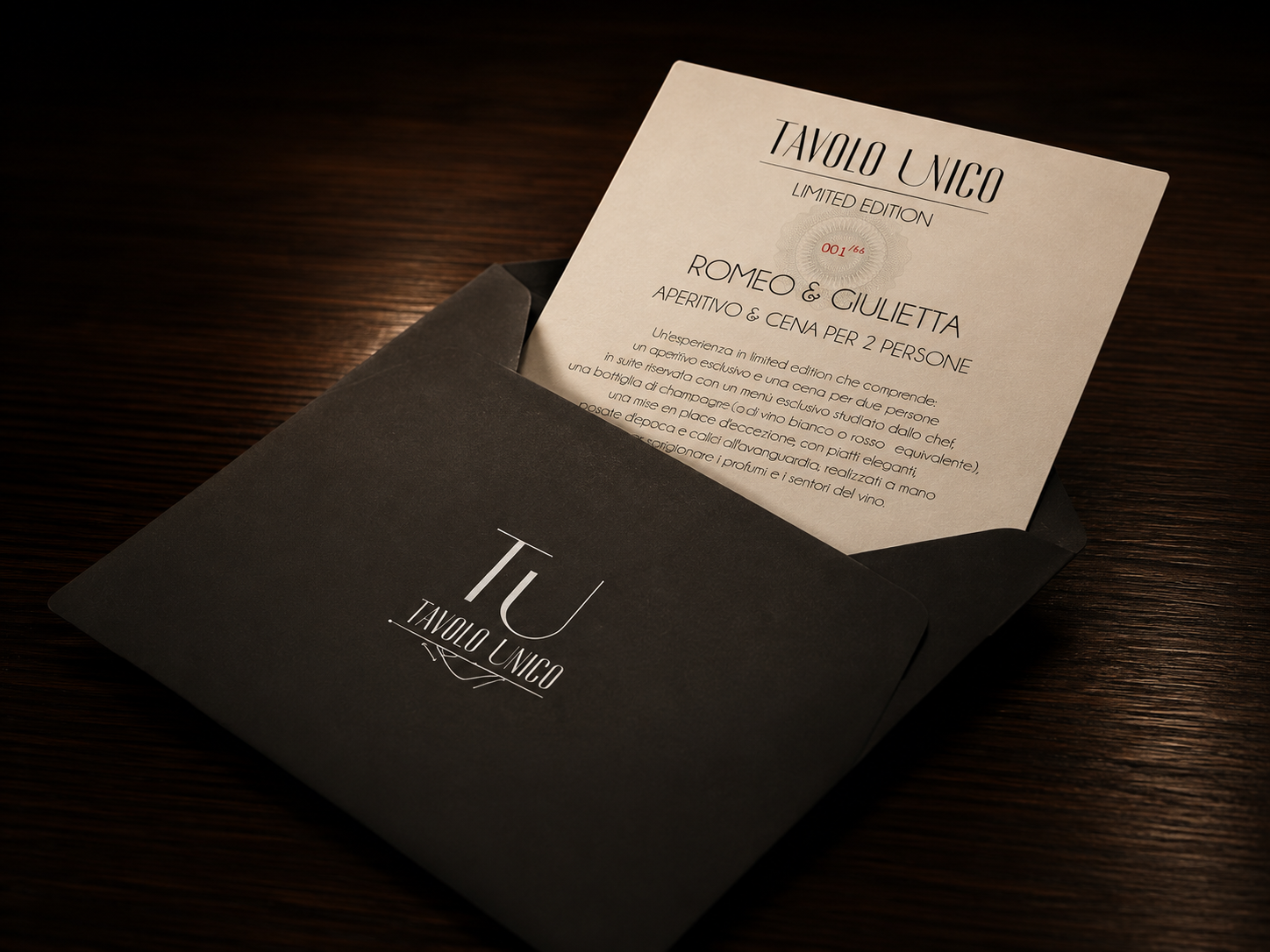 Gift Card Tavolo Unico